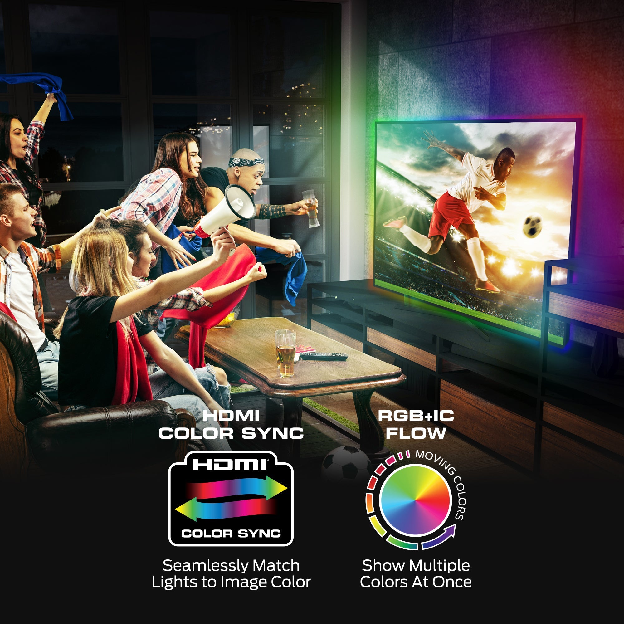 MONSTER HDMI TV BACK LED STRIP