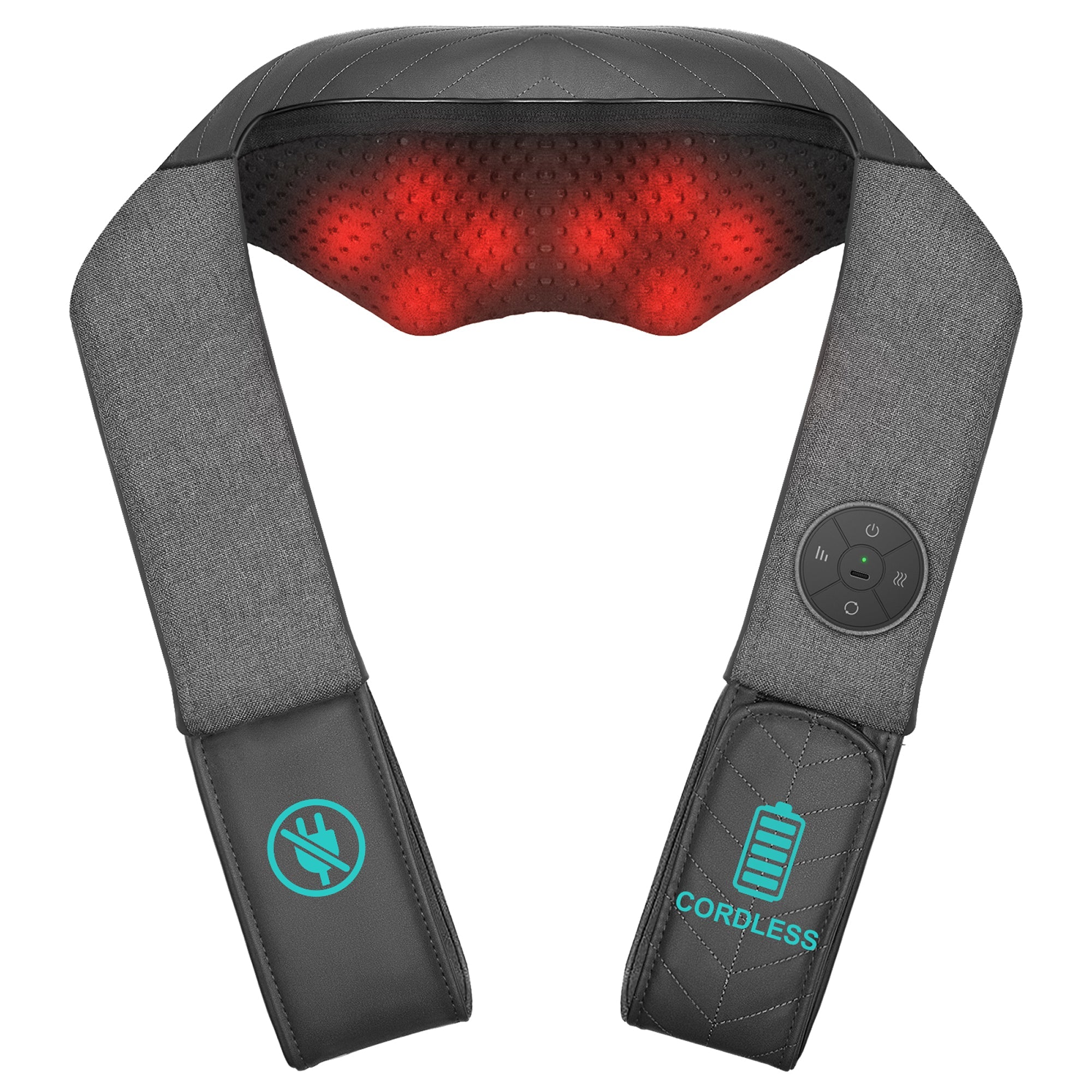 NEKTECK - CORDLESS NECK AND BACK MASSAGER