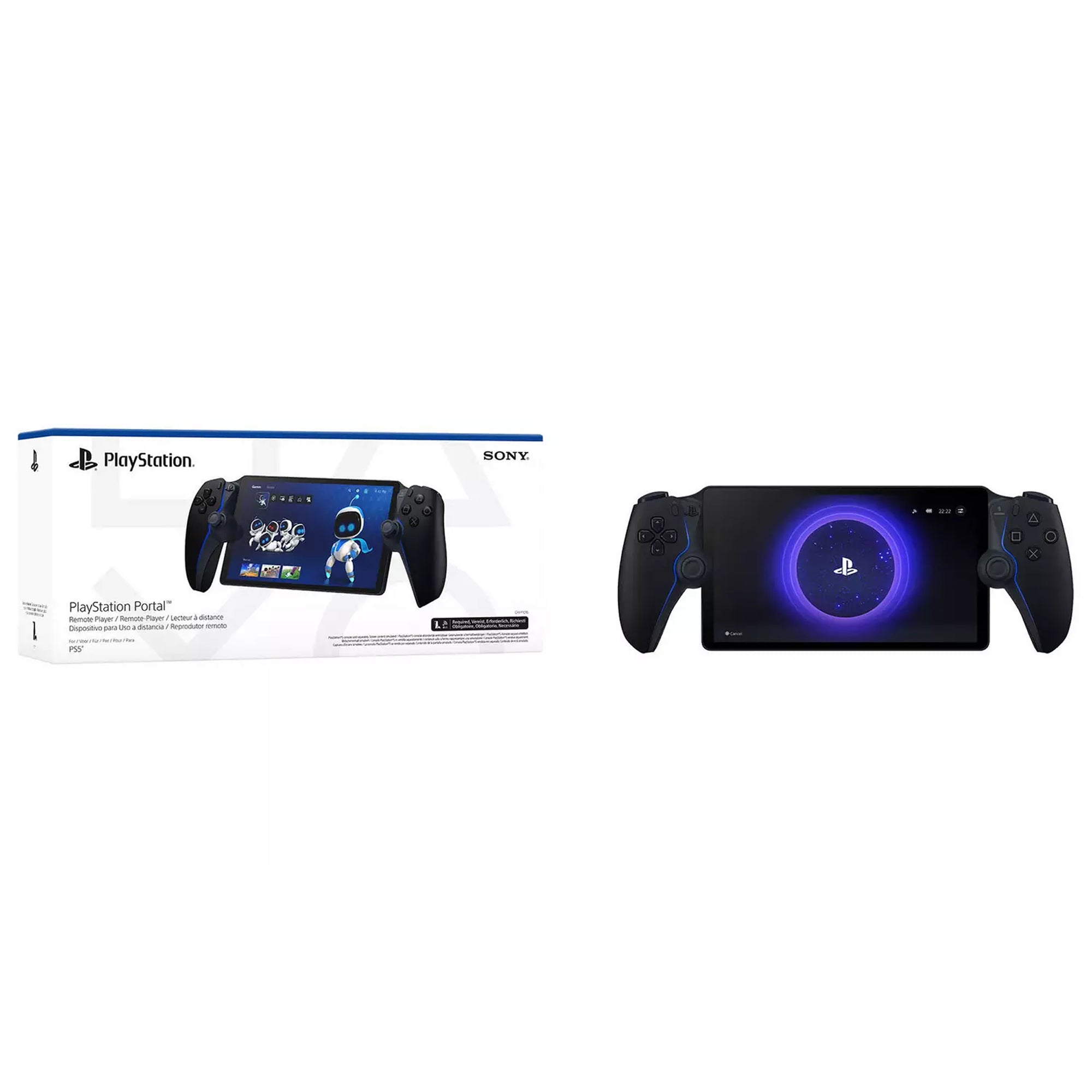 PLAYSTATION - PORTAL REMOTE PLAYER - MIDNIGHT BLACK