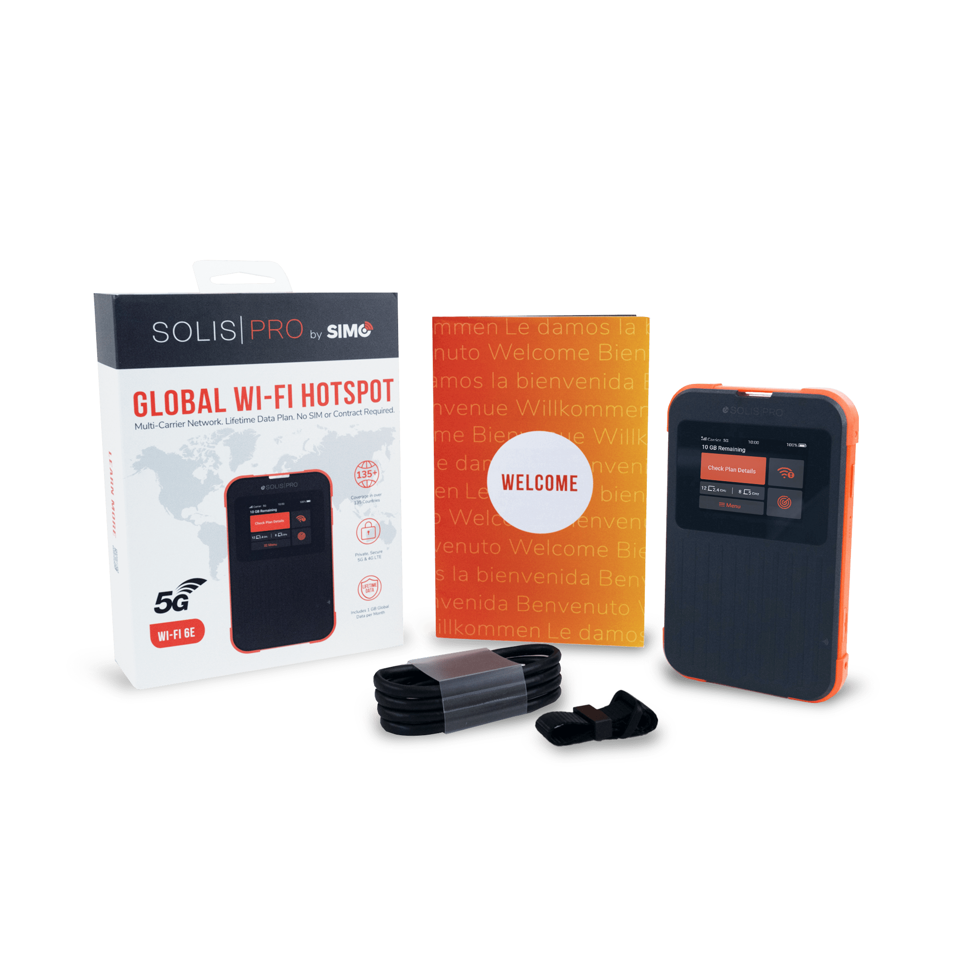 SIMO - SOLIS PRO & 10GB GLOBAL DATA & 1GB LIFETIME DATA
