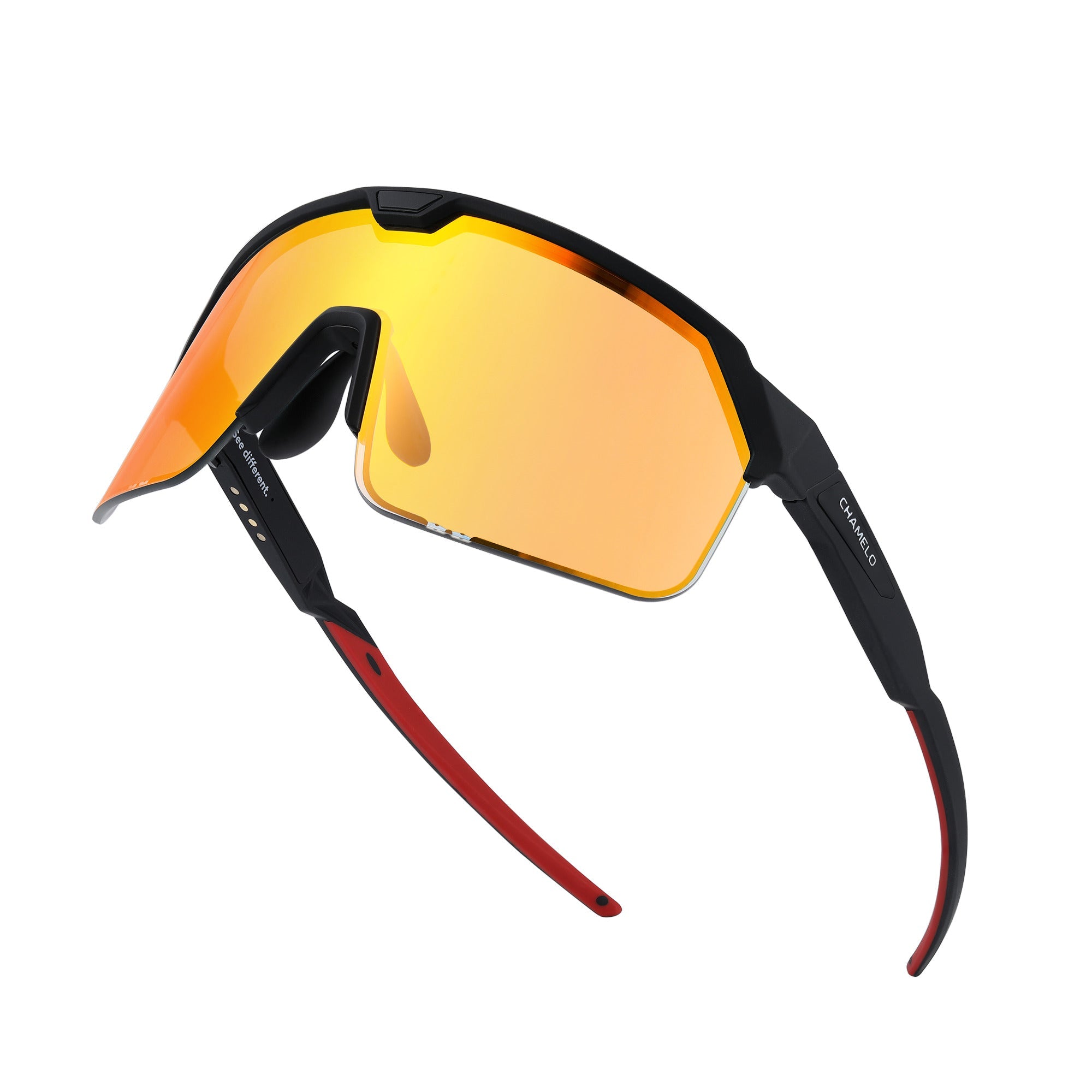 SPORT SHIELD SLIDER HVL ORANGE WHITE - LA MELAZA 7