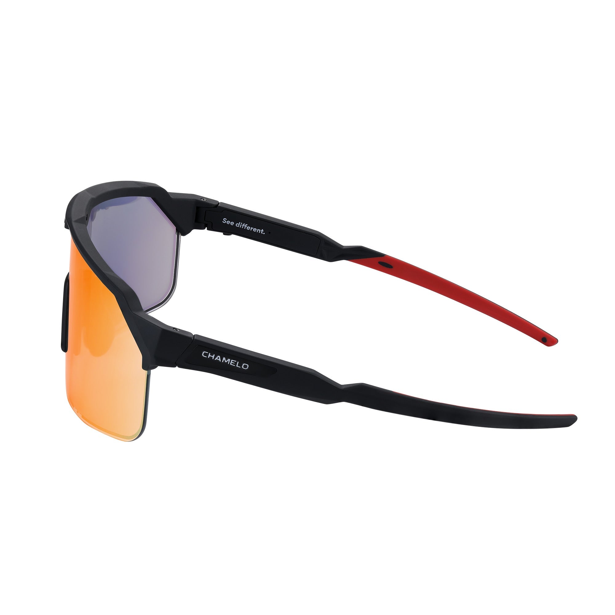 SPORT SHIELD SLIDER HVL ORANGE WHITE - LA MELAZA 7