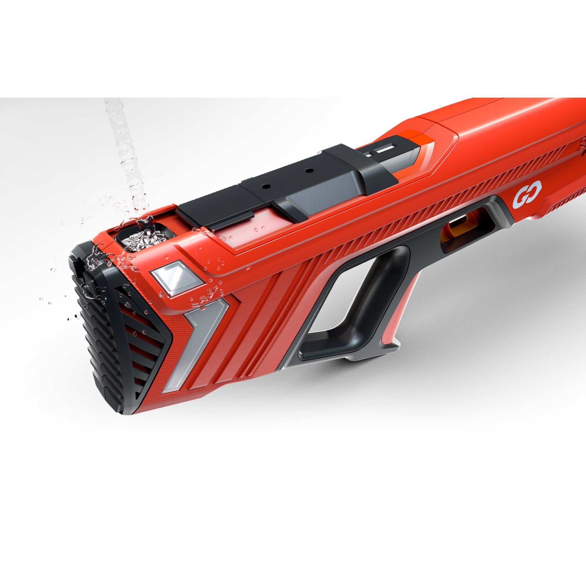 水鉄砲　Spyra Go 赤 Amazon.com: SPYRA Electric Water Blaster, Outdoor Squirt Gun with