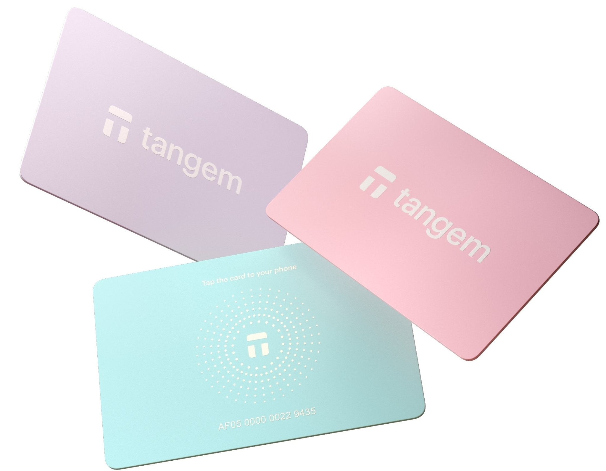 TANGEM INC. - Tangem Wallet (Morning Zefir - 3 cards) - Blush Sky