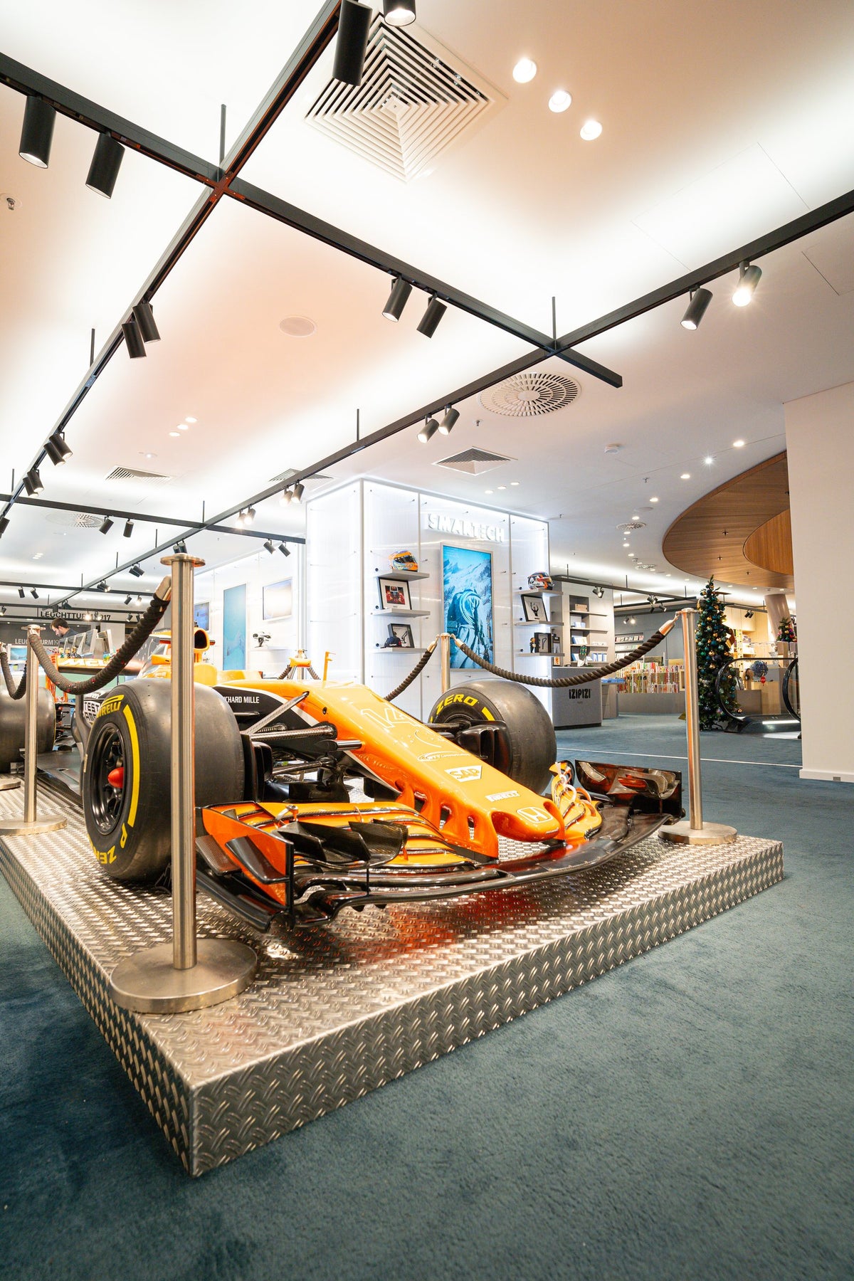 McLaren F1 car on display at KaDeWe, Berlin