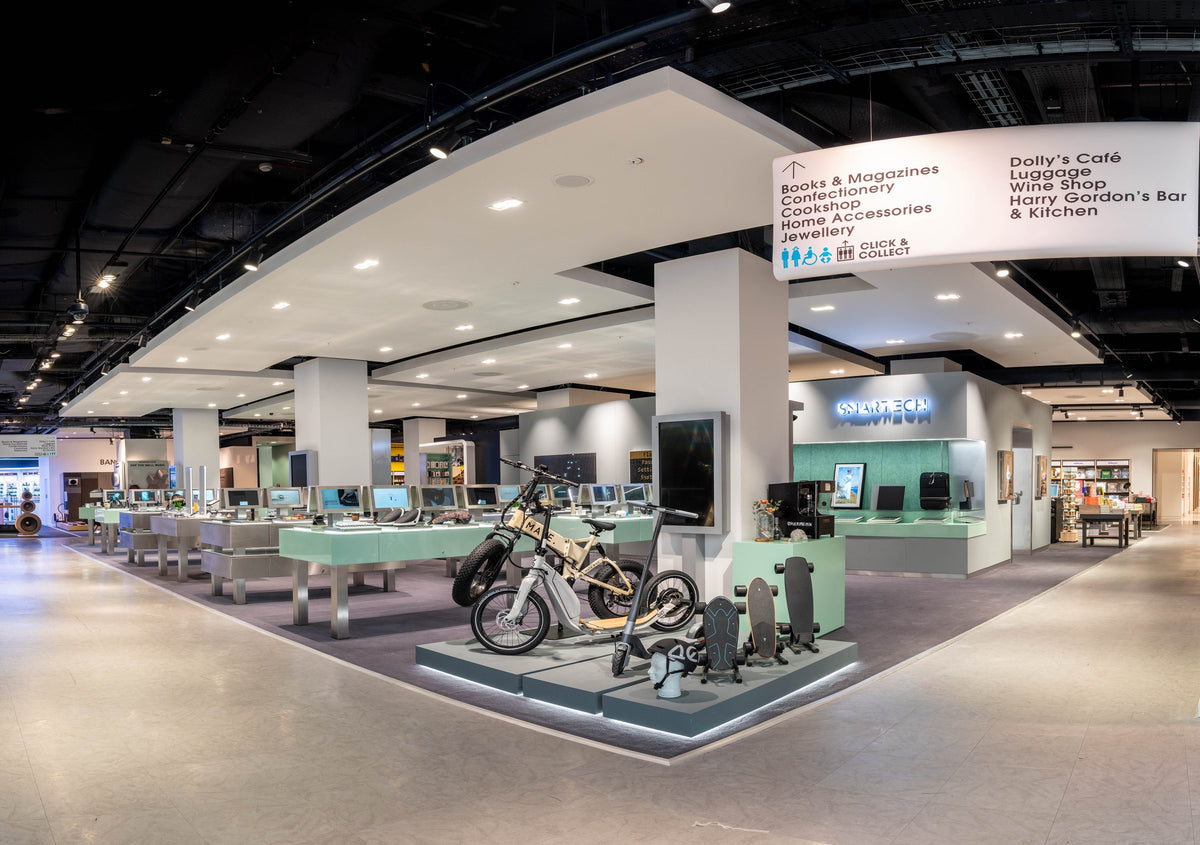 tm:rw at Selfridges, London: the shop floor