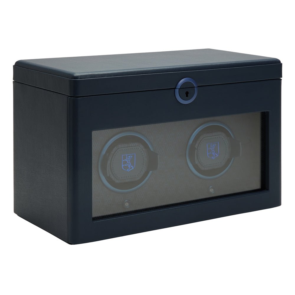 WOLF - EARTH SINGLE WATCH WINDER - MIDNGHT BLUE