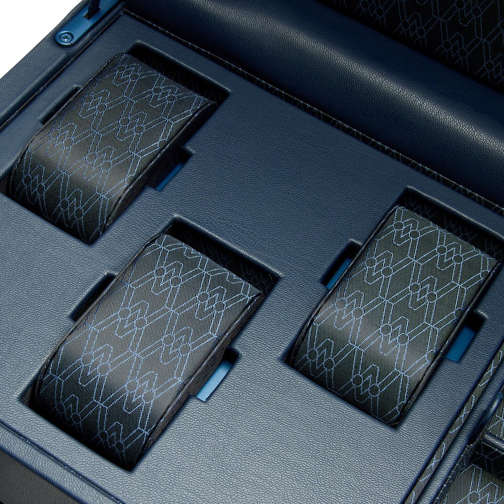 WOLF - EARTH SINGLE WATCH WINDER - MIDNGHT BLUE