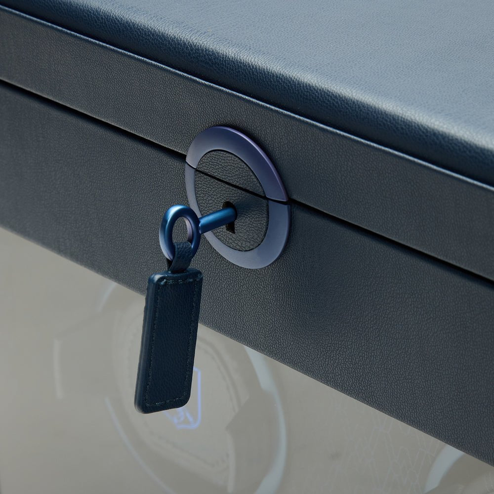 WOLF - EARTH SINGLE WATCH WINDER - MIDNGHT BLUE